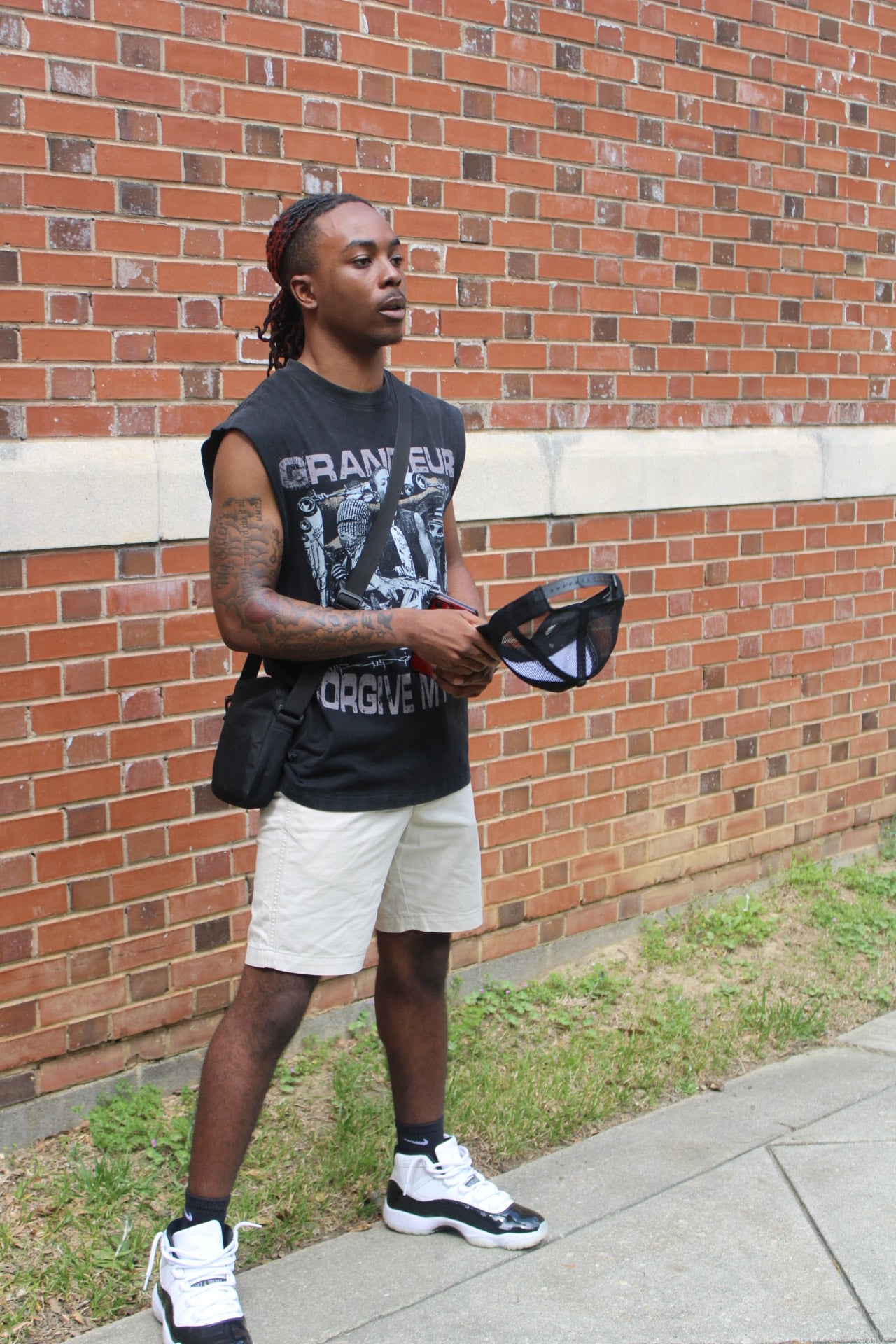 "PEACE" Sleeve-less Tee